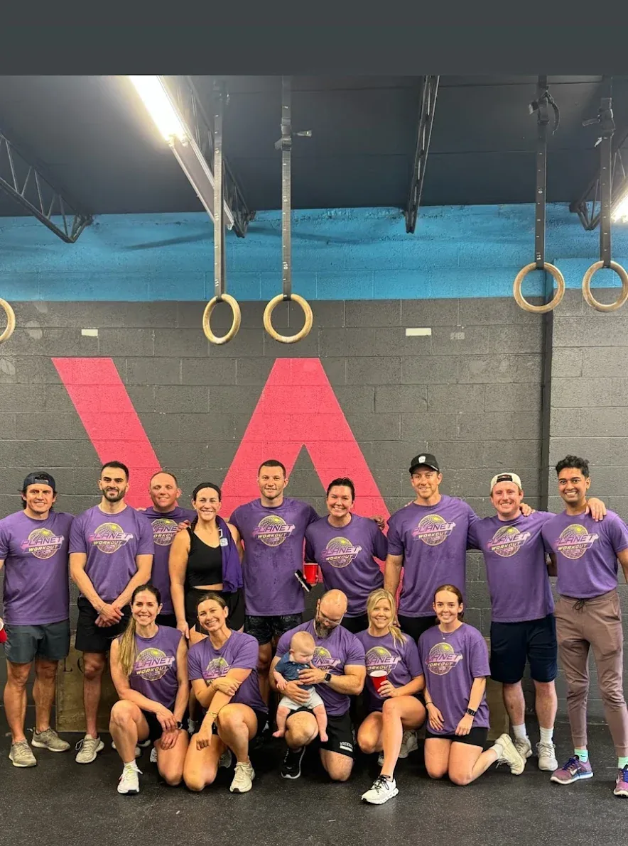 Vickery Athletics community — team workout