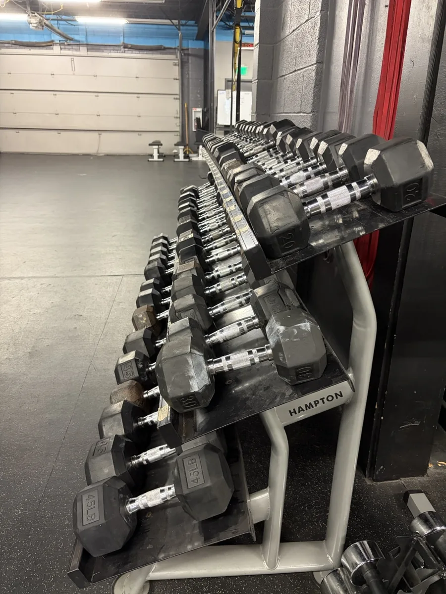 Weight room area
