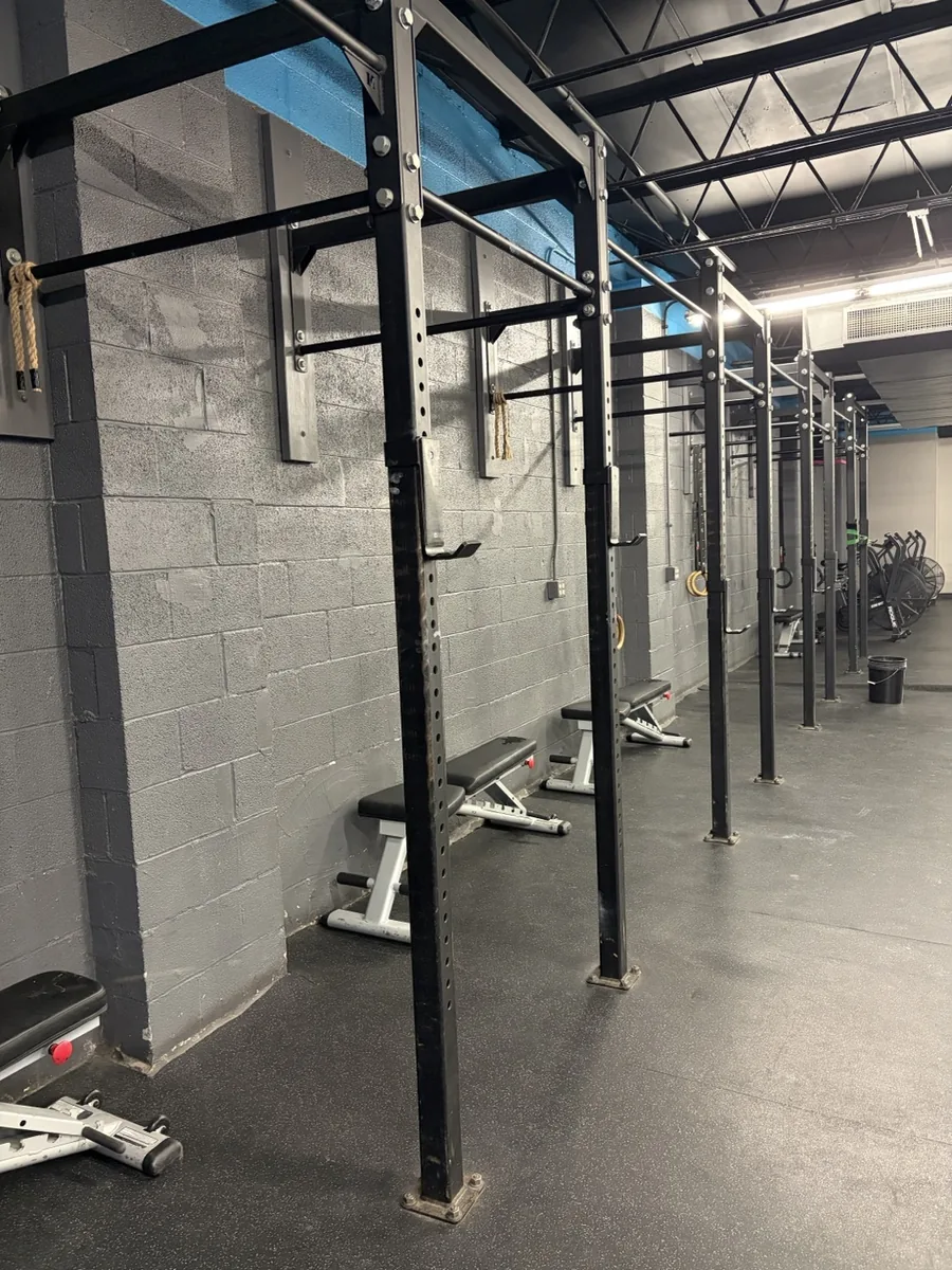 Gym floor — wide view