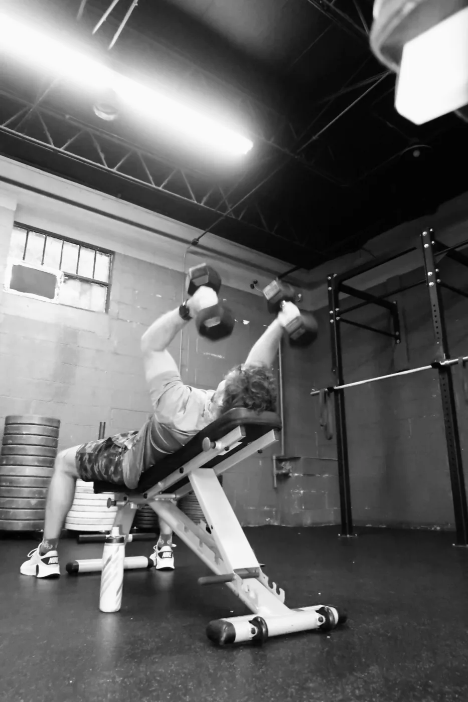 PT session — deadlift setup